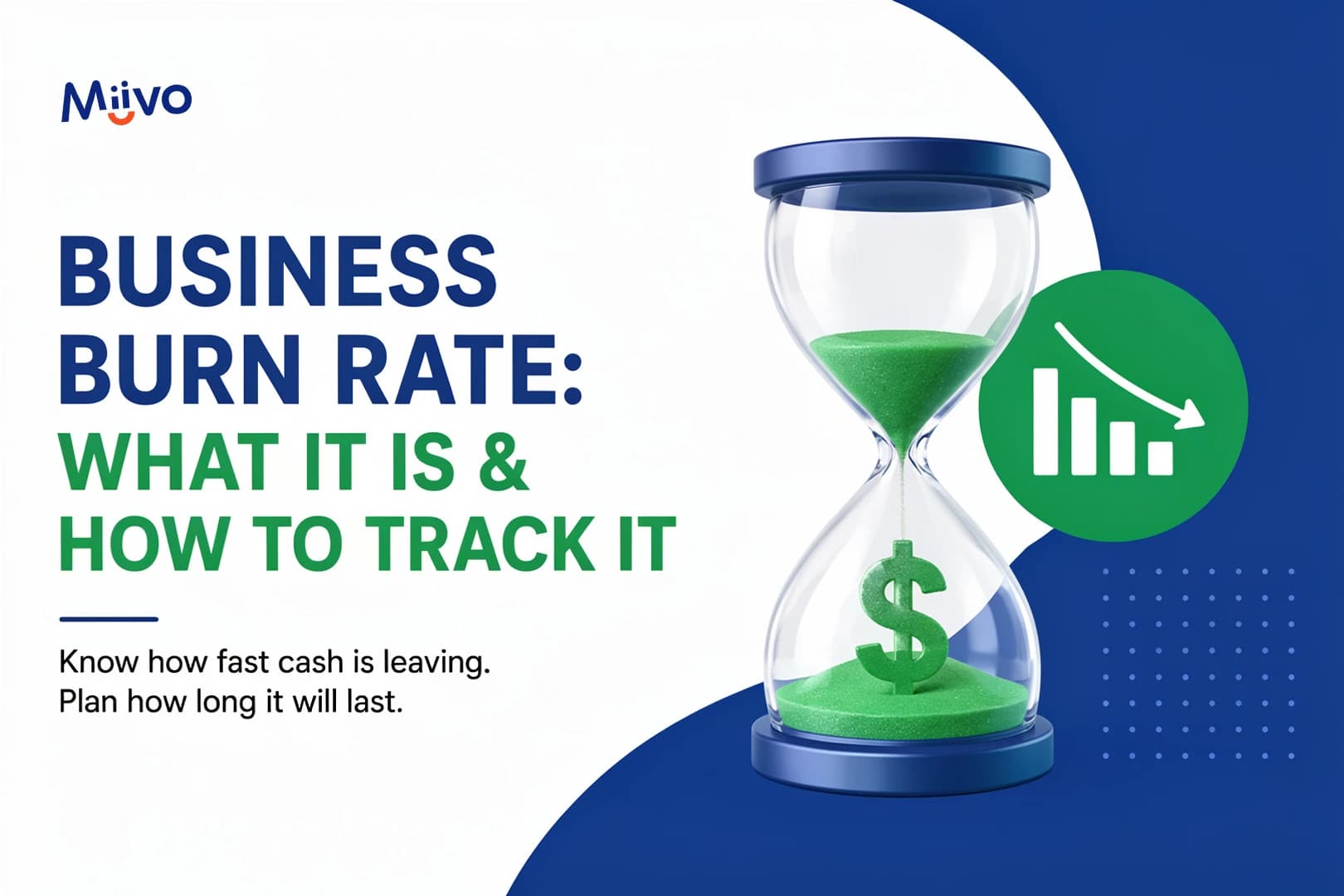 business burn rate visual
